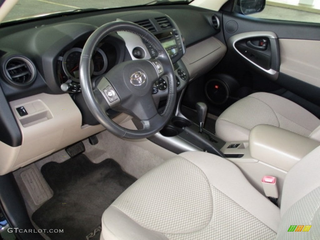 2007 RAV4 Limited - Black / Taupe photo #40