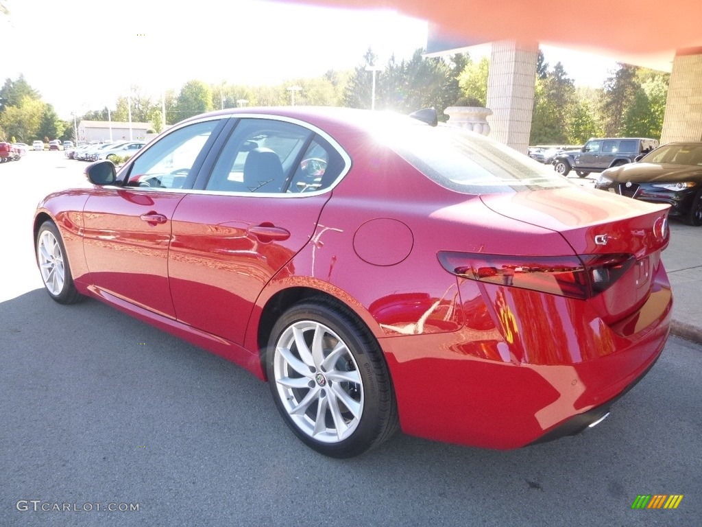 2019 Giulia AWD - Alfa Rosso (Red) / Black photo #6