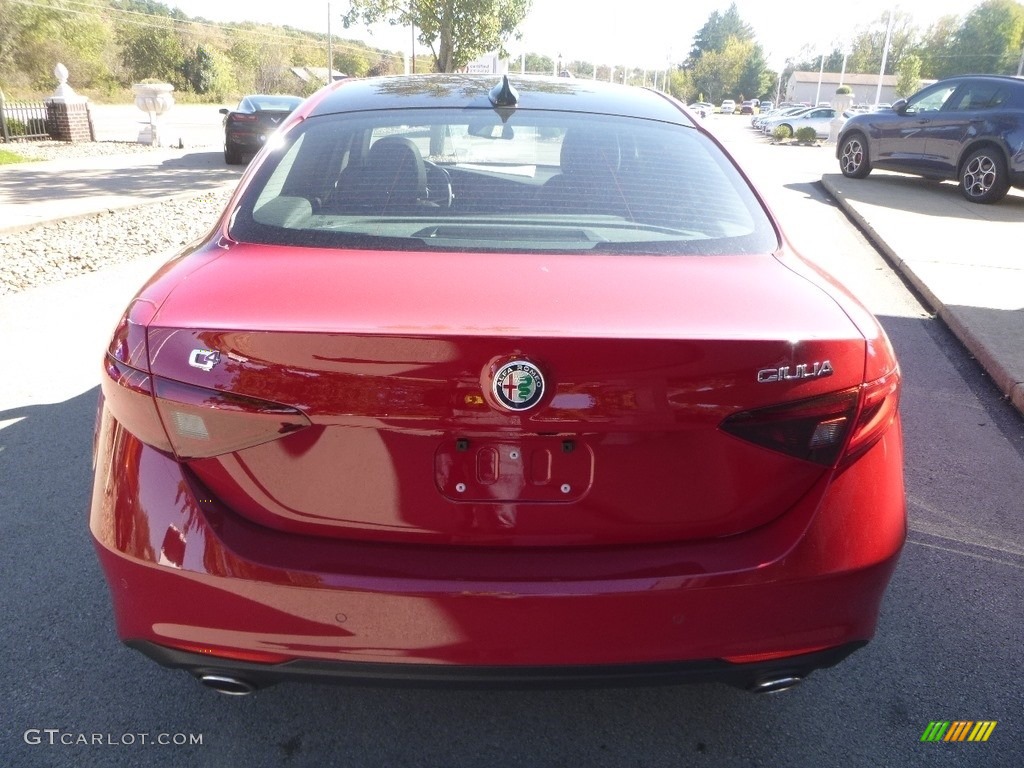 2019 Giulia AWD - Alfa Rosso (Red) / Black photo #7