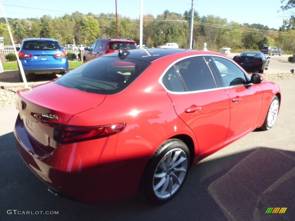 2019 Giulia AWD - Alfa Rosso (Red) / Black photo #8