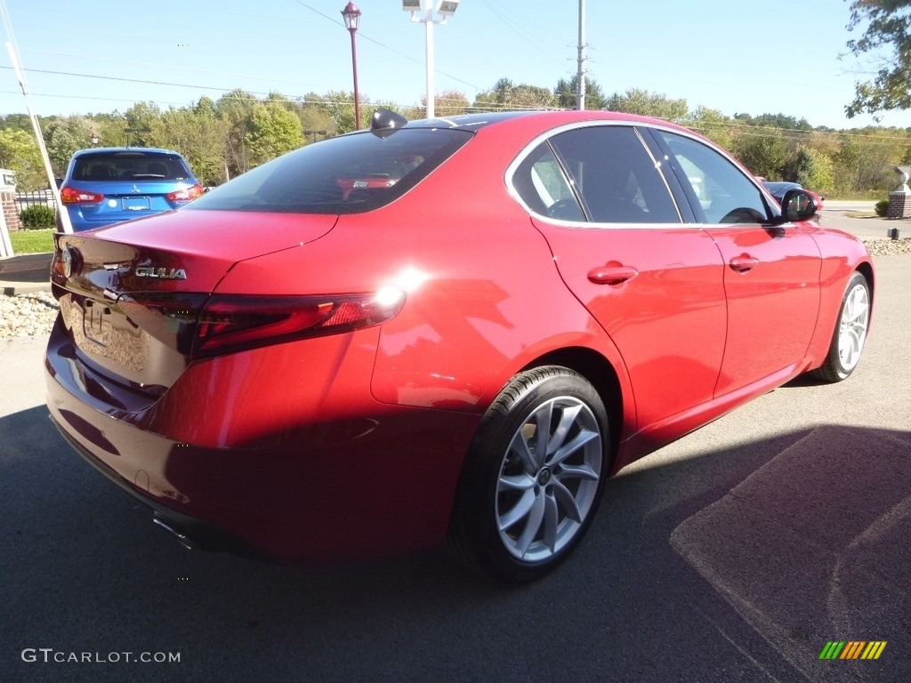 2019 Giulia AWD - Alfa Rosso (Red) / Black photo #9