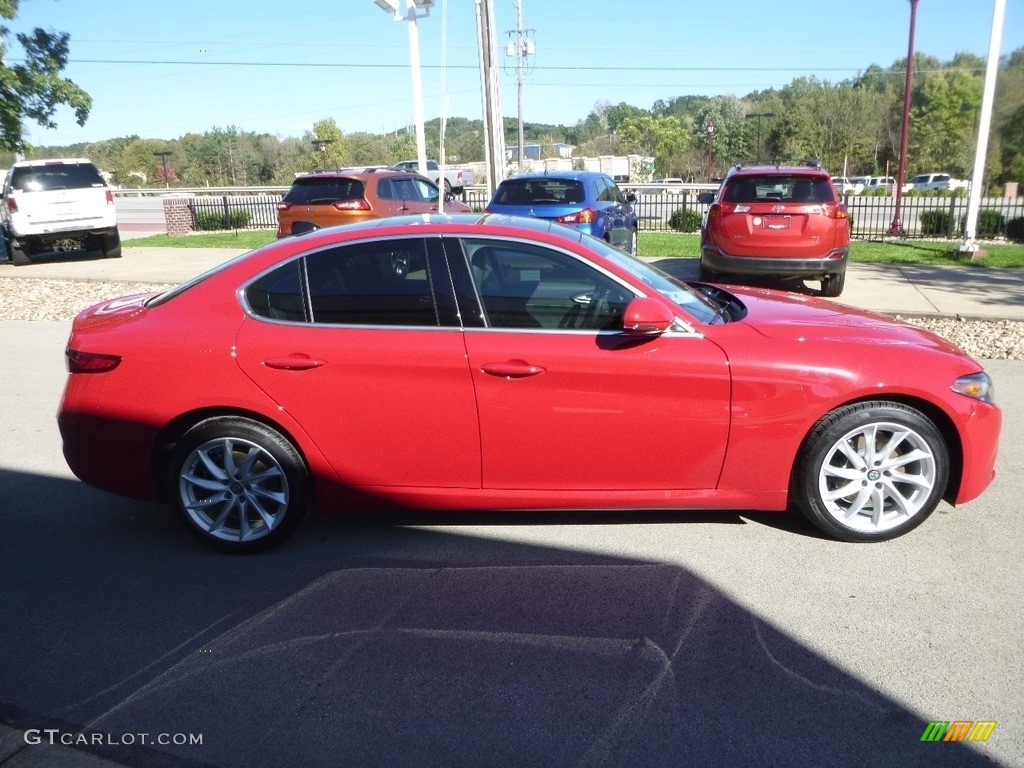 2019 Giulia AWD - Alfa Rosso (Red) / Black photo #10