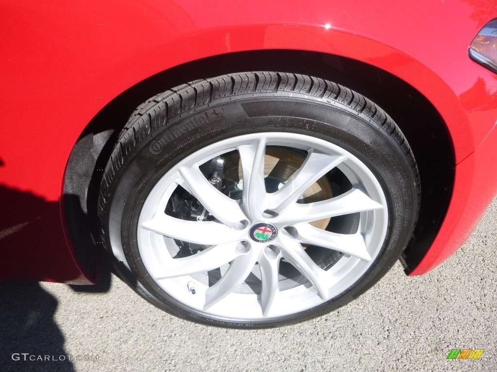 2019 Giulia AWD - Alfa Rosso (Red) / Black photo #14