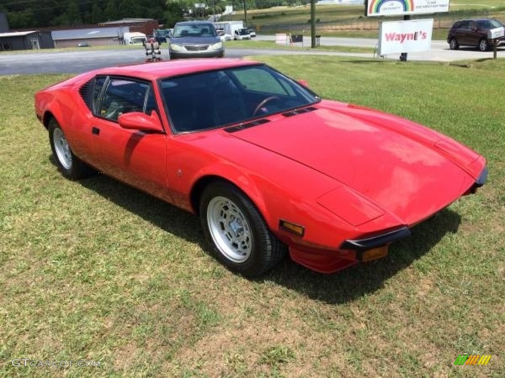 Red 1972 De Tomaso Pantera Standard Pantera Model Exterior Photo #129972904