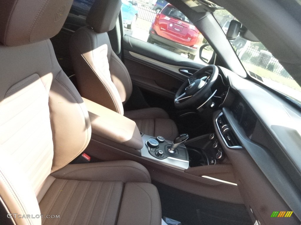 2019 Alfa Romeo Stelvio Ti Sport AWD Front Seat Photo #129973054