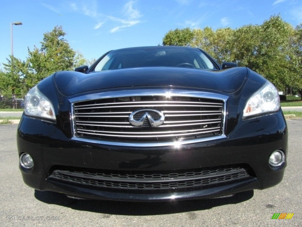 2012 M 37 Sedan - Black Obsidian / Graphite photo #4