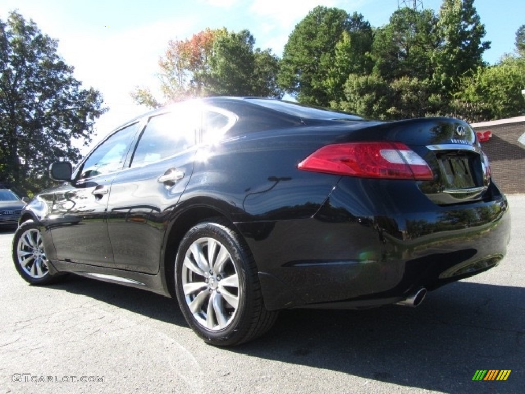 2012 M 37 Sedan - Black Obsidian / Graphite photo #8