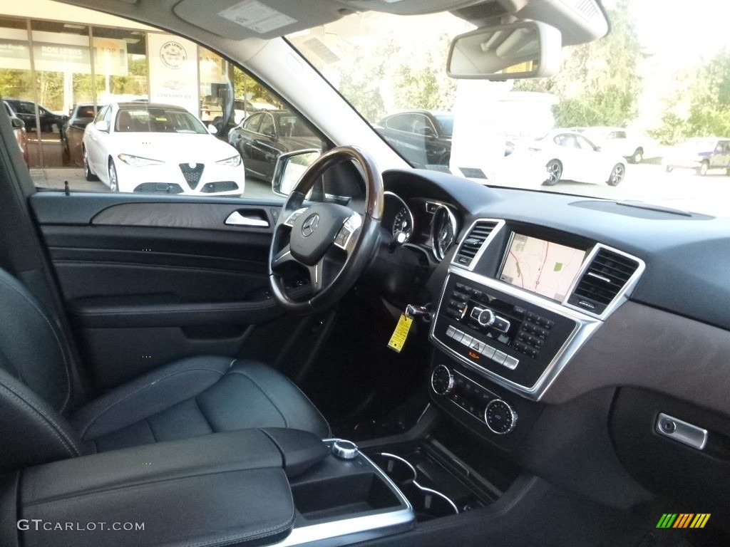 2013 ML 350 4Matic - Dakota Brown Metallic / Black photo #12