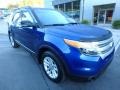 2013 Deep Impact Blue Metallic Ford Explorer XLT 4WD  photo #9