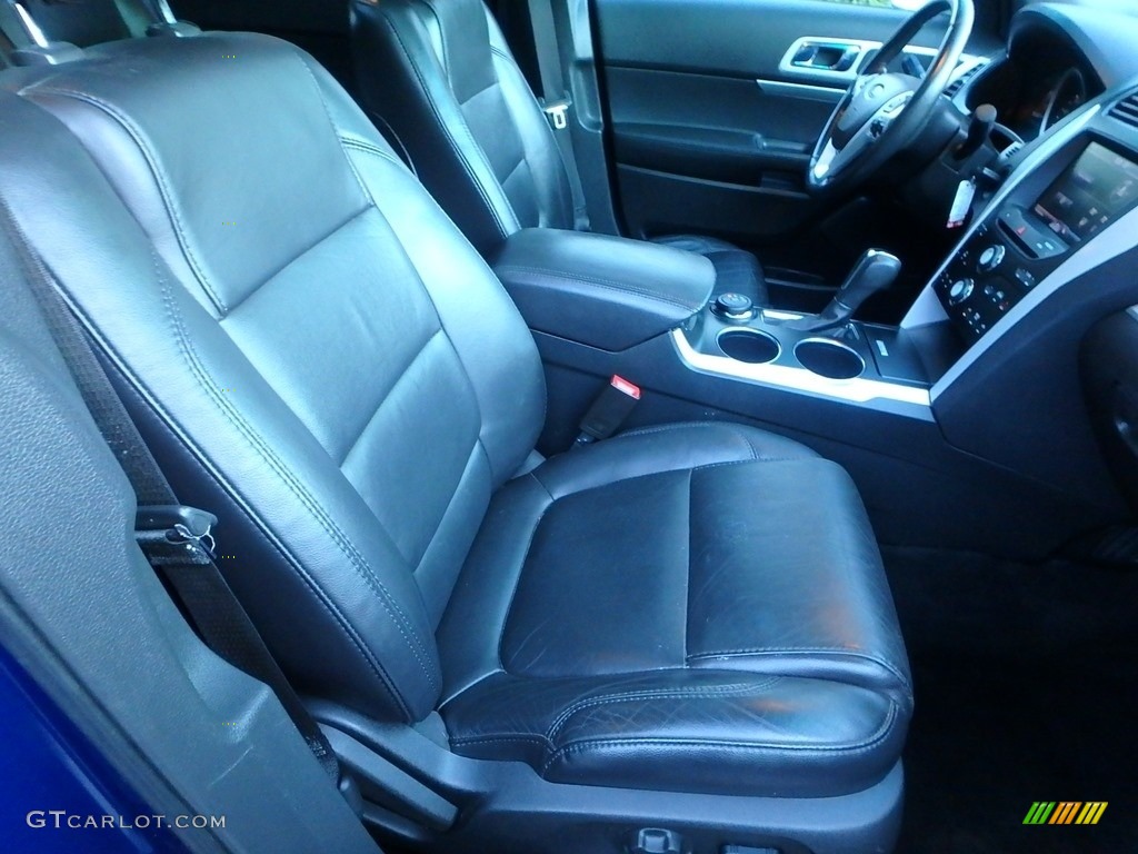 2013 Explorer XLT 4WD - Deep Impact Blue Metallic / Charcoal Black photo #11