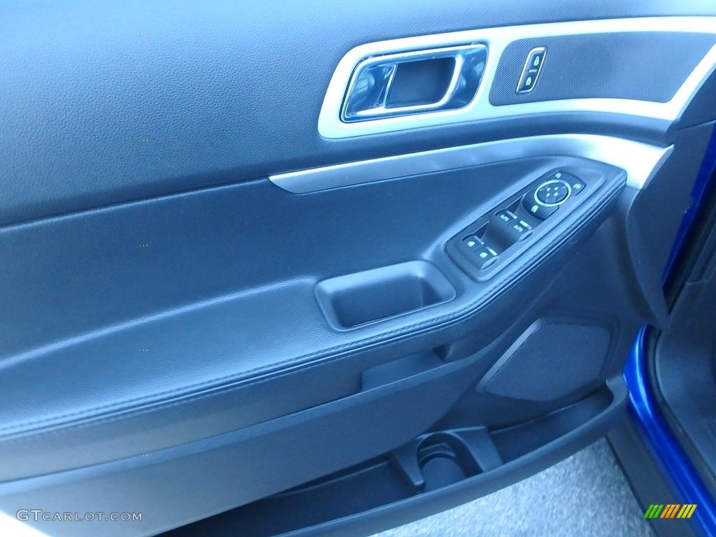2013 Explorer XLT 4WD - Deep Impact Blue Metallic / Charcoal Black photo #19