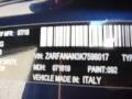  2019 Giulia AWD Montecarlo Blue Metallic Color Code 092