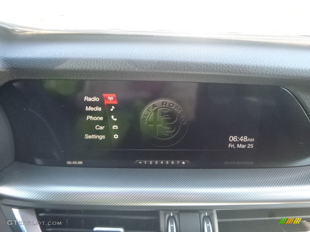 2019 Stelvio Ti Sport AWD - Verde Visconti (Green) Metallic / Chocolate photo #22