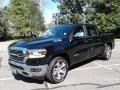 2019 Diamond Black Crystal Pearl Ram 1500 Laramie Crew Cab 4x4  photo #2