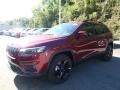 2019 Velvet Red Pearl Jeep Cherokee Latitude Plus 4x4  photo #1