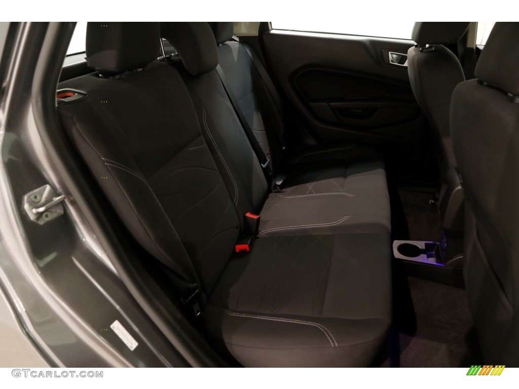 2014 Fiesta SE Hatchback - Storm Gray / Charcoal Black photo #19