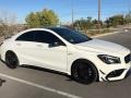 Cirrus White 2017 Mercedes-Benz CLA 45 AMG 4Matic Coupe