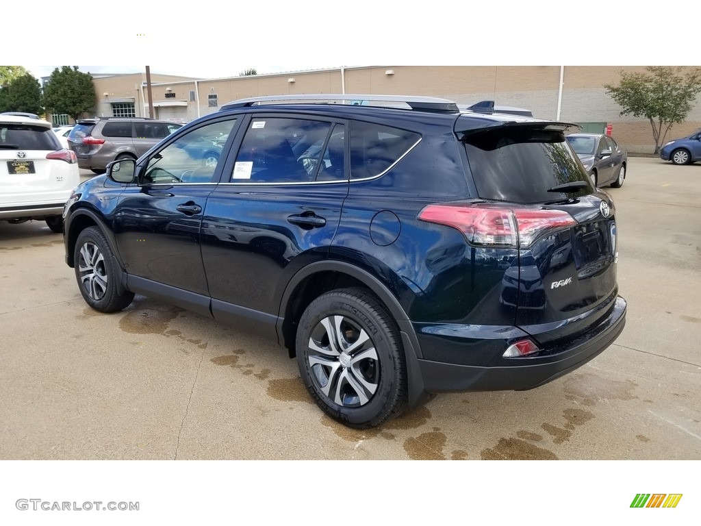 2018 RAV4 LE - Galactic Aqua Mica / Black photo #2