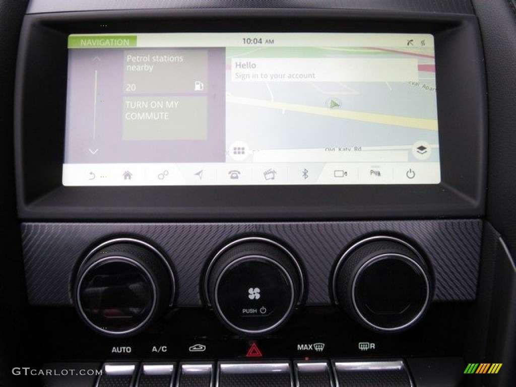 2019 Jaguar F-Type R-Dynamic Convertible Navigation Photo #129981367