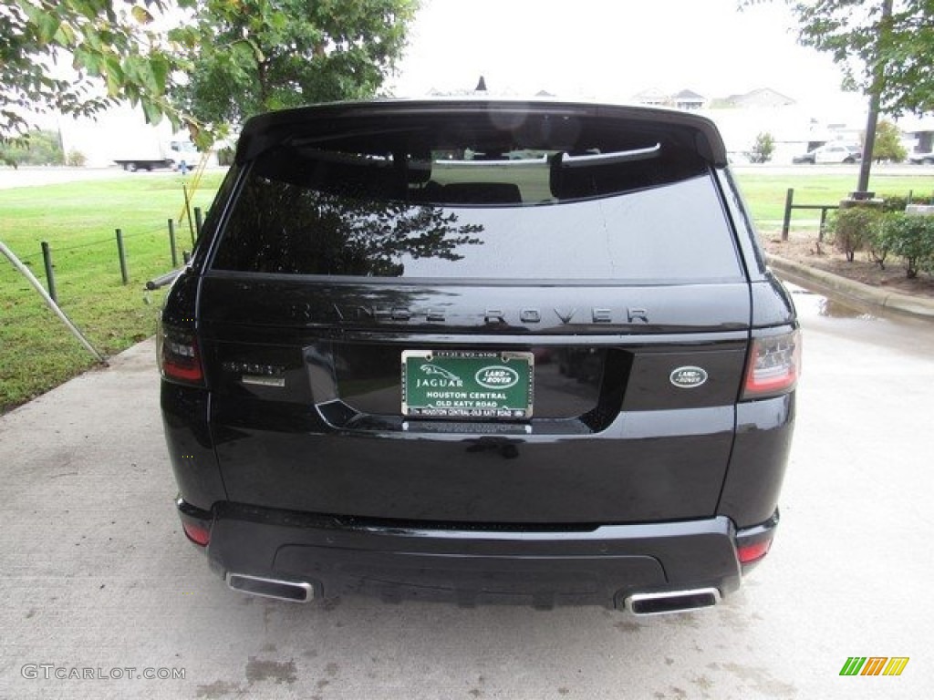 2019 Range Rover Sport Autobiography Dynamic - Santorini Black Metallic / Ebony/Ebony photo #8