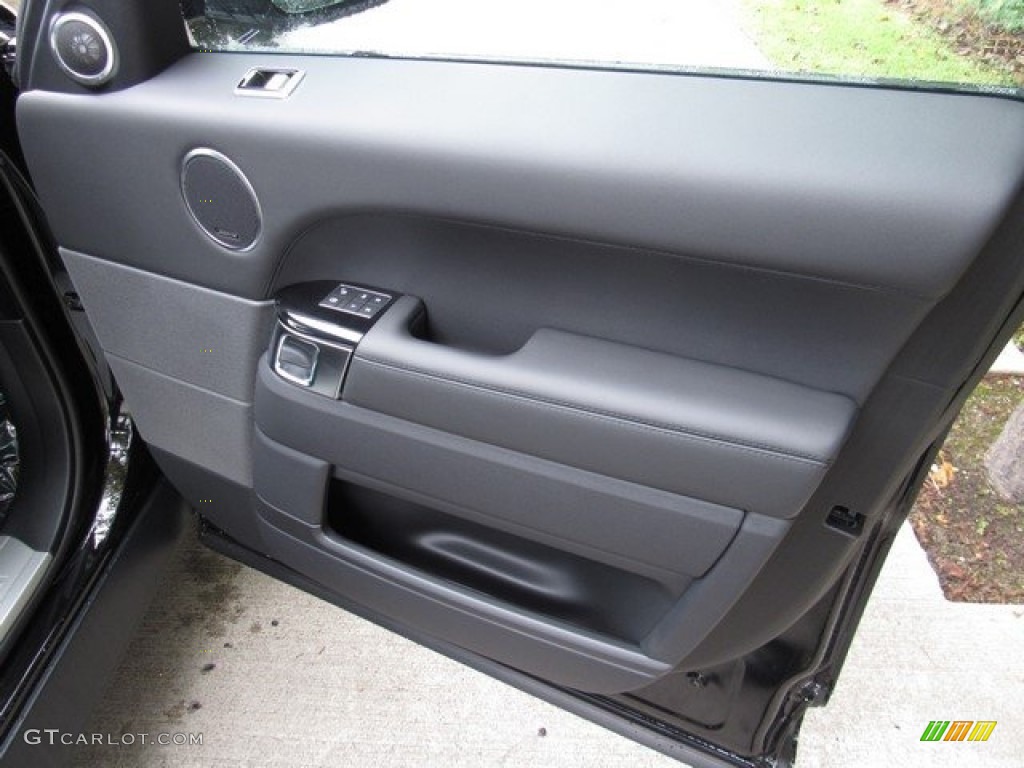 2019 Land Rover Range Rover Sport Autobiography Dynamic Ebony/Ebony Door Panel Photo #129981871