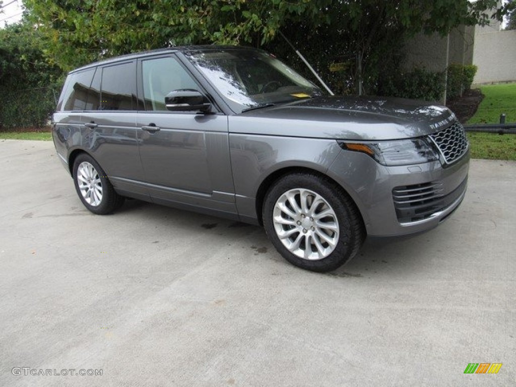 2019 Range Rover HSE - Corris Gray Metallic / Espresso/Almond photo #1