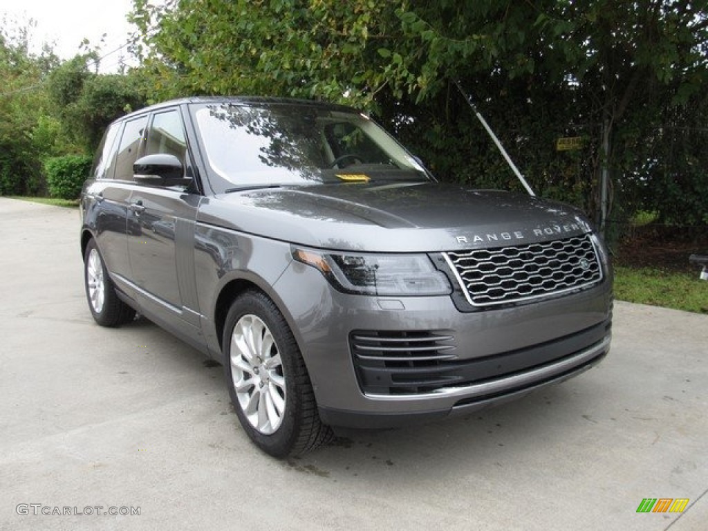 Corris Gray Metallic 2019 Land Rover Range Rover HSE Exterior Photo #129982267