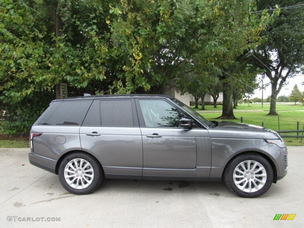 Corris Gray Metallic 2019 Land Rover Range Rover HSE Exterior Photo #129982343