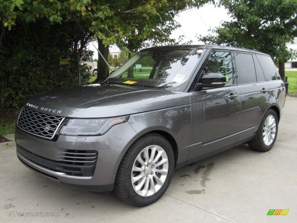 Corris Gray Metallic 2019 Land Rover Range Rover HSE Exterior Photo #129982423