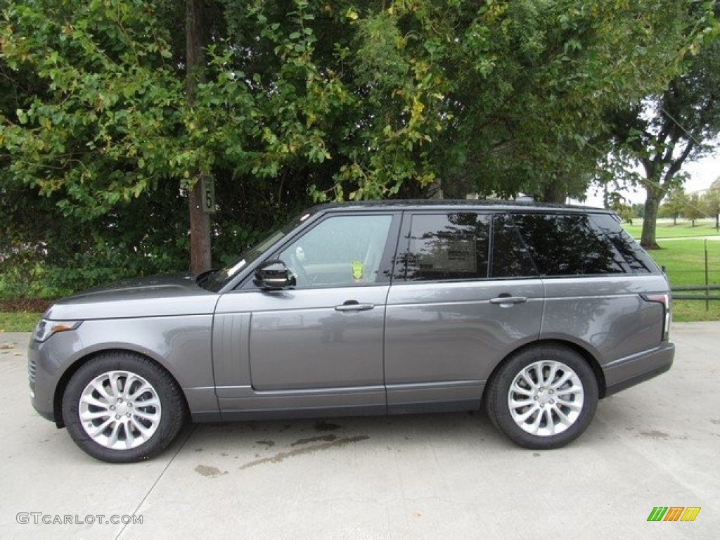 Corris Gray Metallic 2019 Land Rover Range Rover HSE Exterior Photo #129982449