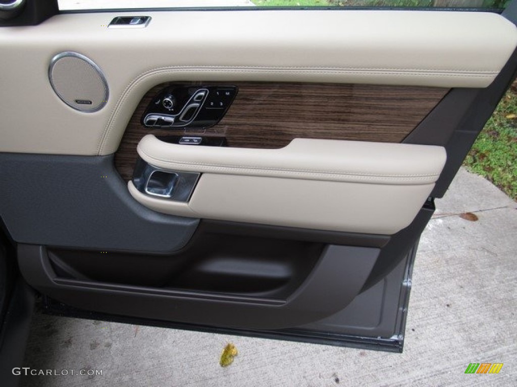 2019 Land Rover Range Rover HSE Espresso/Almond Door Panel Photo #129982616