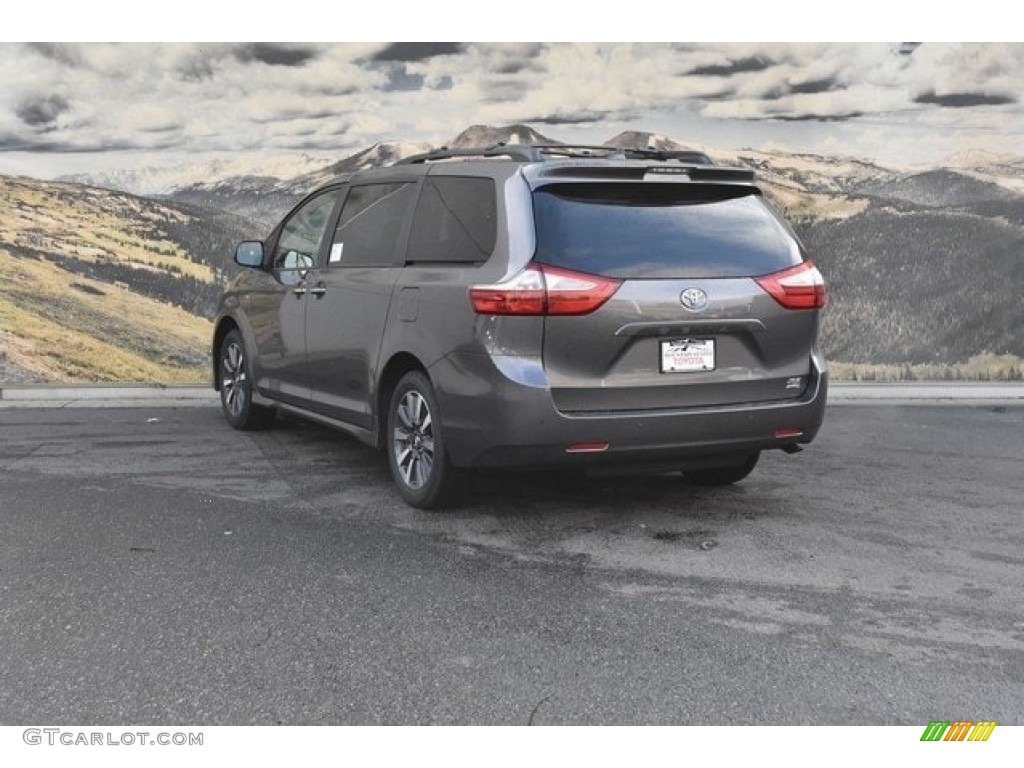 2019 Sienna XLE - Predawn Gray Mica / Ash photo #3