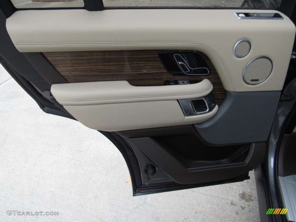 2019 Land Rover Range Rover HSE Espresso/Almond Door Panel Photo #129982723