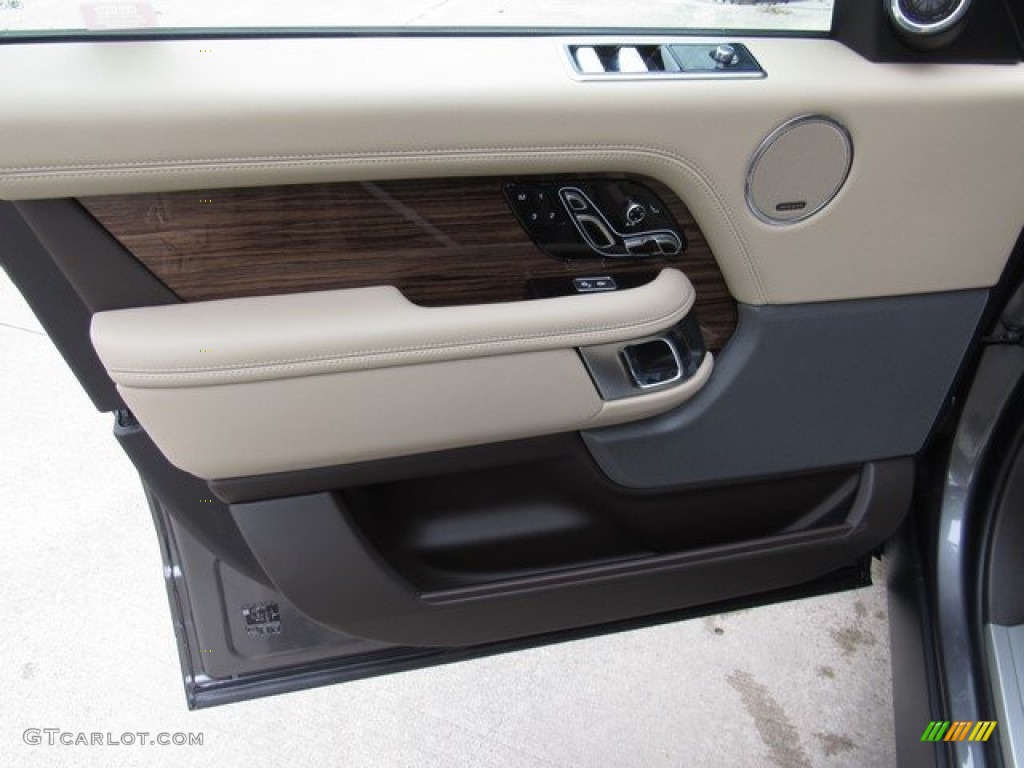 2019 Land Rover Range Rover HSE Espresso/Almond Door Panel Photo #129982744