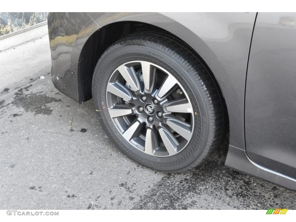 2019 Sienna XLE - Predawn Gray Mica / Ash photo #34