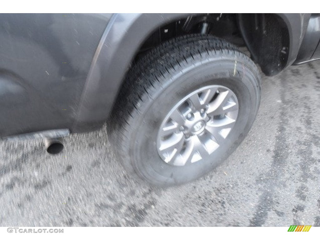 2019 Tacoma SR Double Cab 4x4 - Magnetic Gray Metallic / Cement Gray photo #34