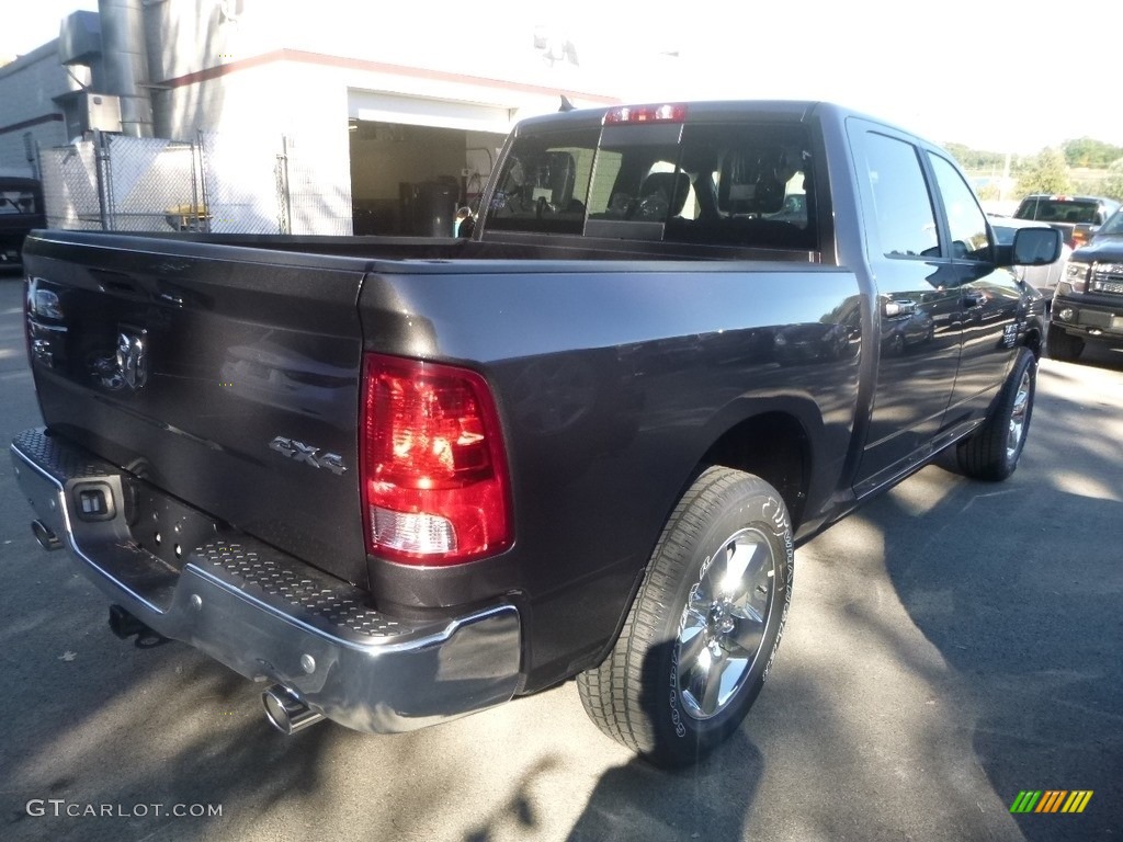 2019 1500 Classic Big Horn Crew Cab 4x4 - Granite Crystal Metallic / Black photo #6