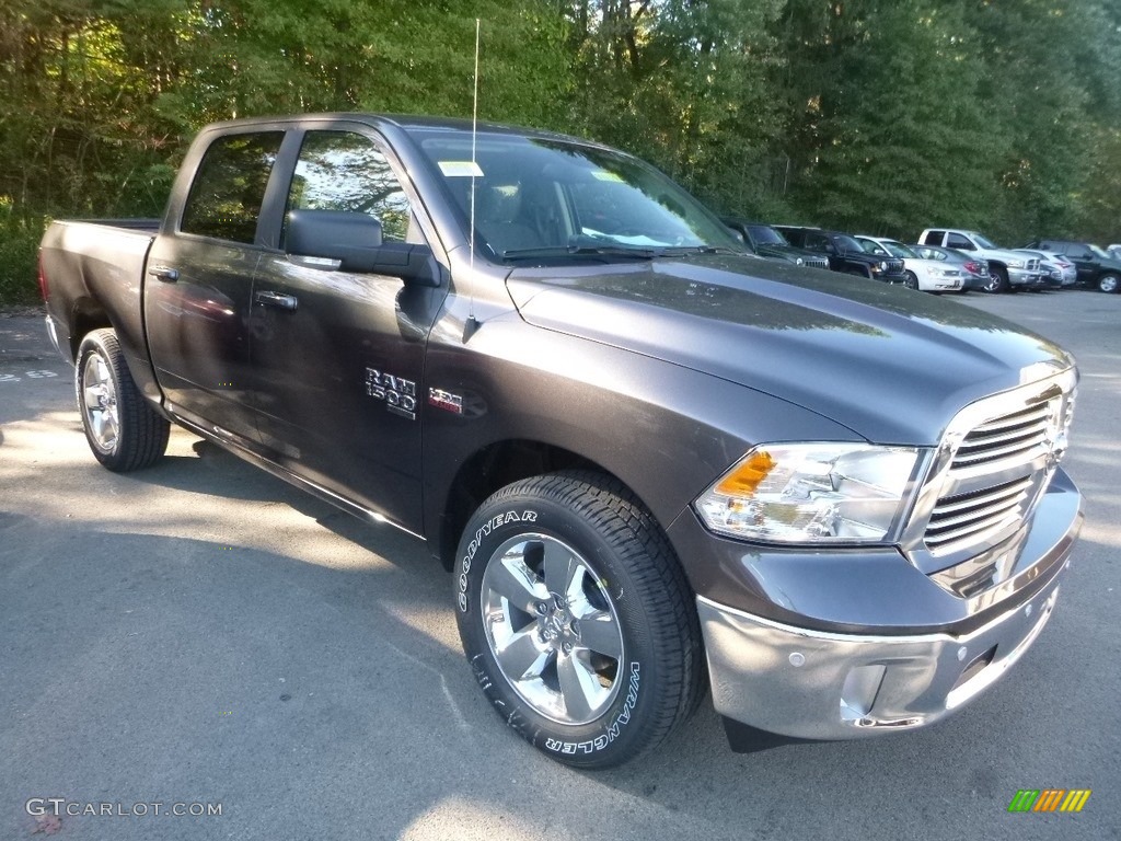 2019 1500 Classic Big Horn Crew Cab 4x4 - Granite Crystal Metallic / Black photo #7
