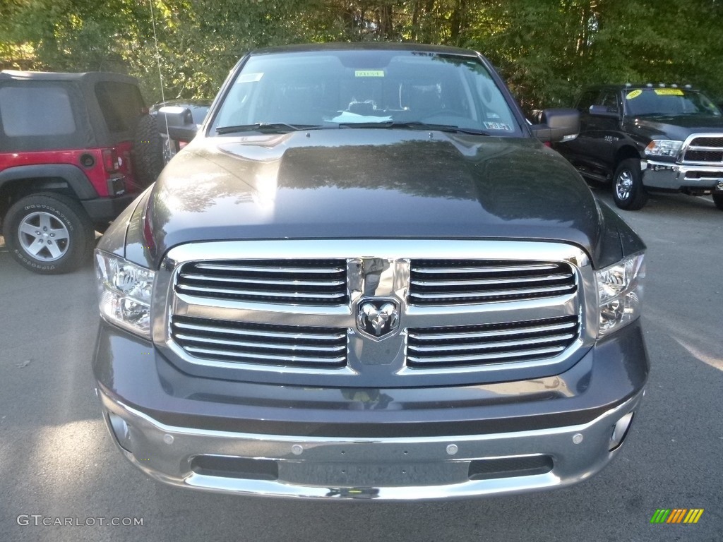 2019 1500 Classic Big Horn Crew Cab 4x4 - Granite Crystal Metallic / Black photo #8