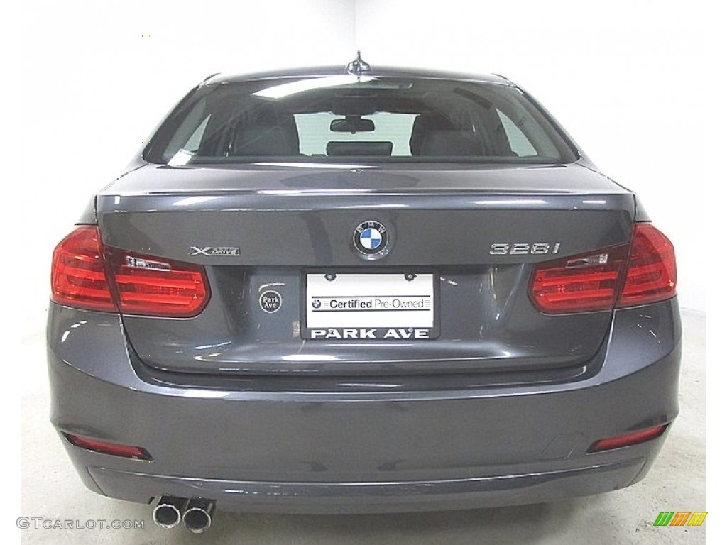 2015 3 Series 328i xDrive Sedan - Mineral Grey Metallic / Black photo #3