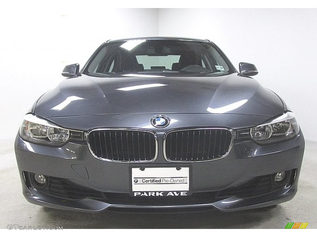 2015 3 Series 328i xDrive Sedan - Mineral Grey Metallic / Black photo #7