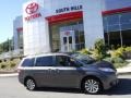 2014 Predawn Gray Mica Toyota Sienna LE AWD  photo #2