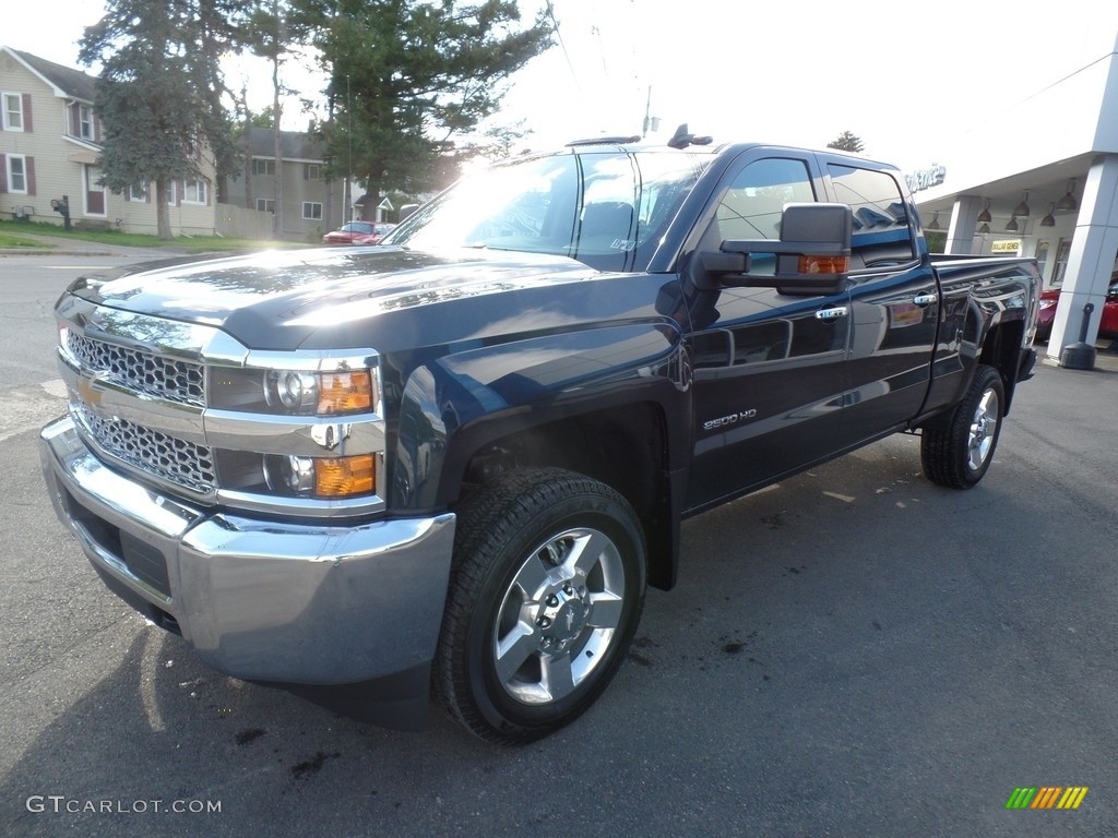 2019 Silverado 2500HD Work Truck Crew Cab 4WD - Graphite Metallic / Dark Ash/Jet Black photo #1