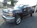 Graphite Metallic - Silverado 2500HD Work Truck Crew Cab 4WD Photo No. 1