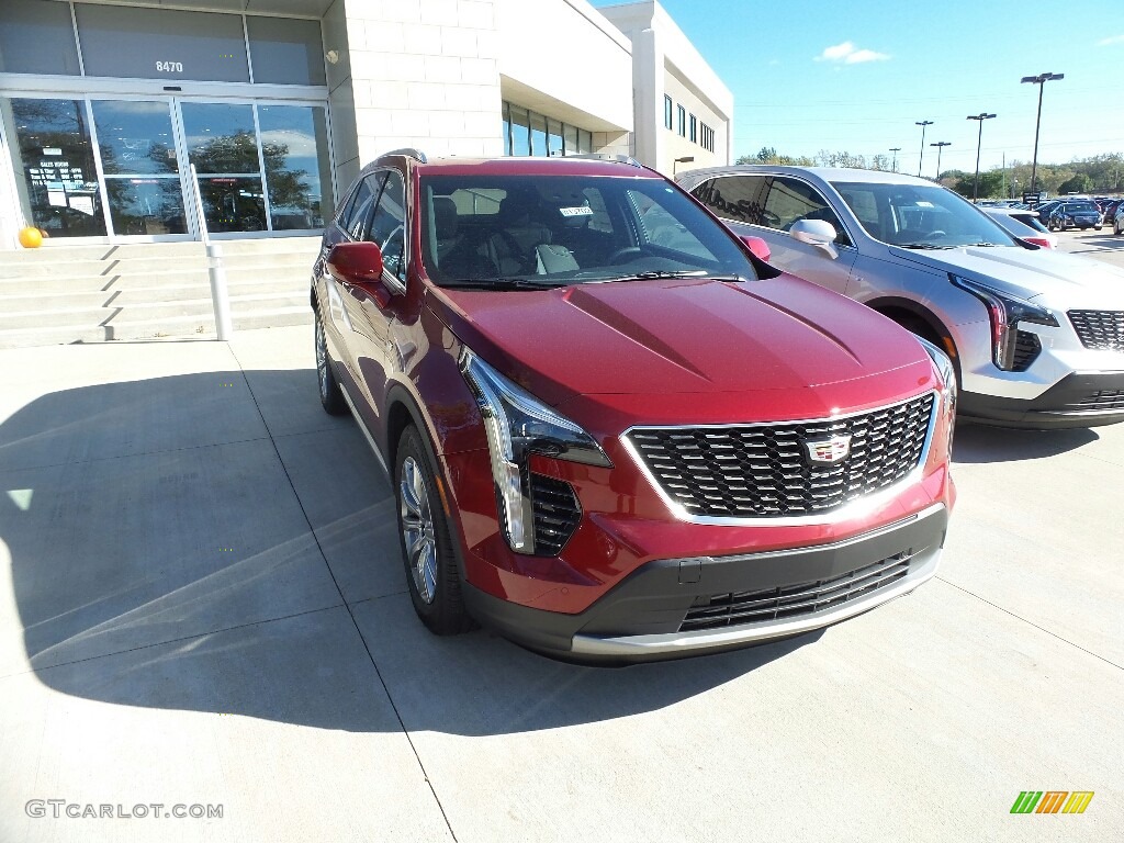 Red Horizon Tintcoat 2019 Cadillac XT4 Premium Luxury AWD Exterior Photo #129991861