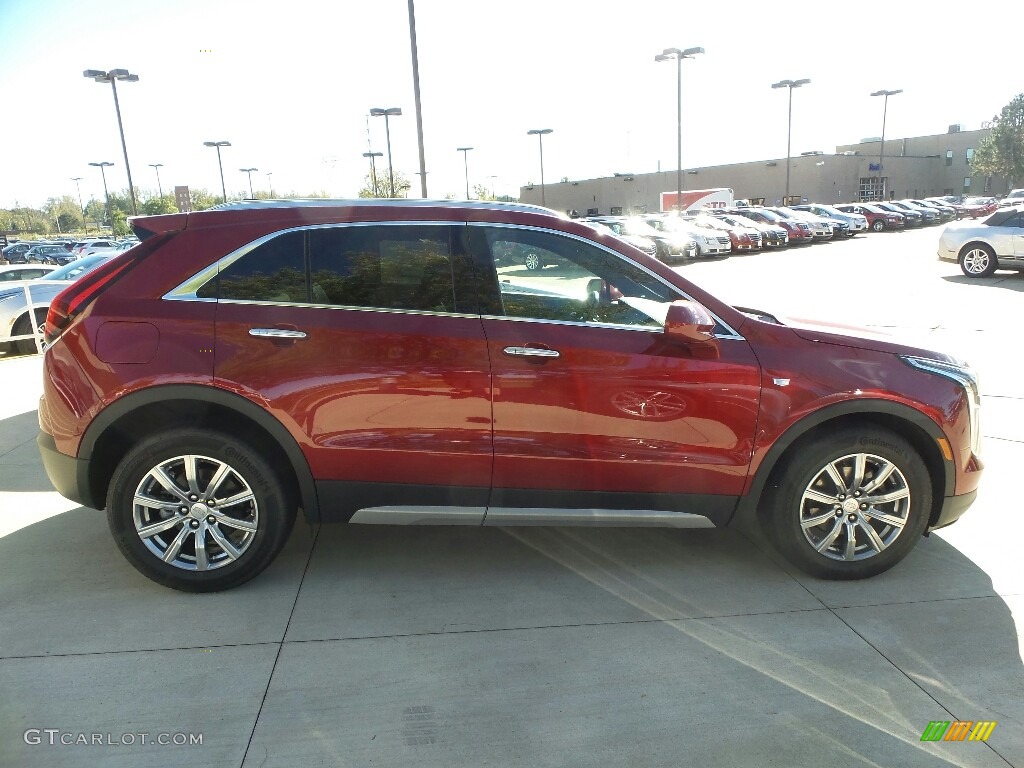 Red Horizon Tintcoat 2019 Cadillac XT4 Premium Luxury AWD Exterior Photo #129991879