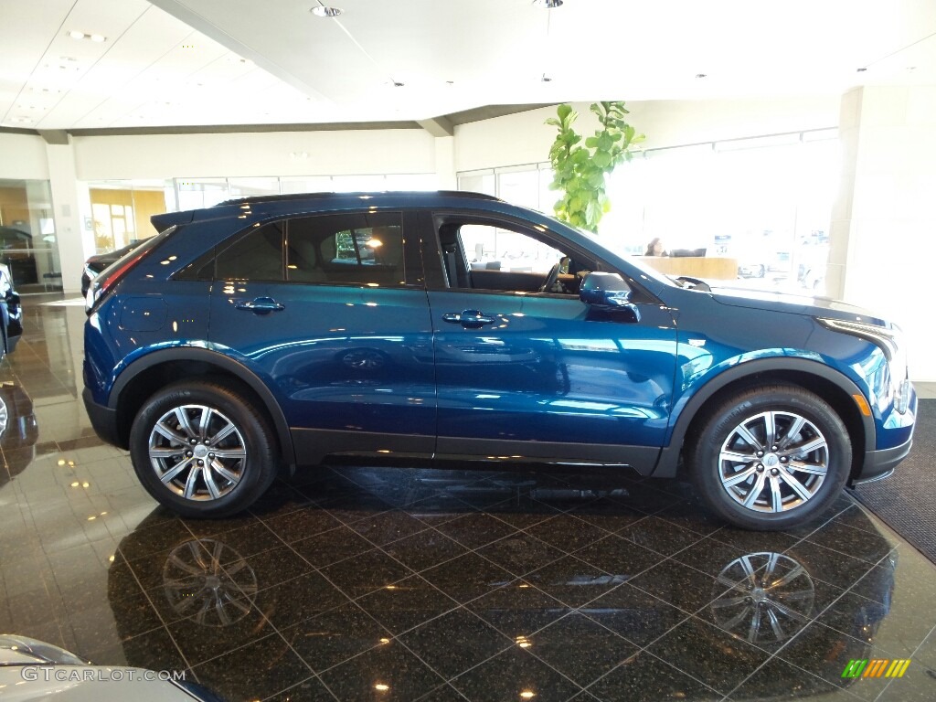 Atlantic Metallic 2019 Cadillac XT4 Sport AWD Exterior Photo #129991930