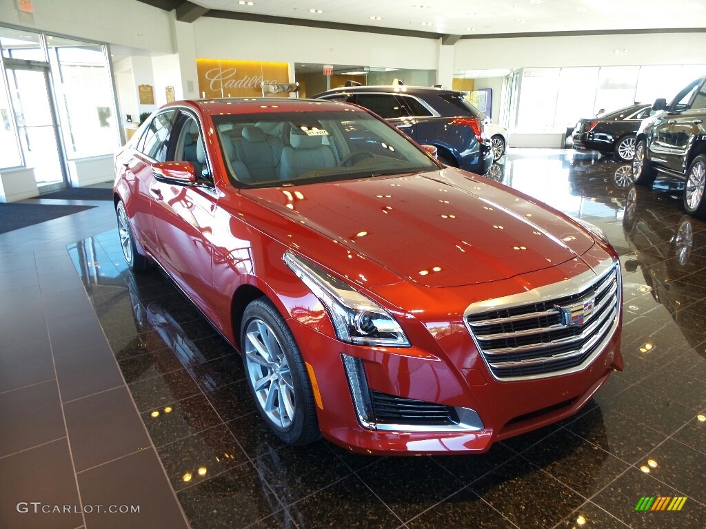 Red Obsession Tintcoat 2019 Cadillac CTS Luxury AWD Exterior Photo #129992020