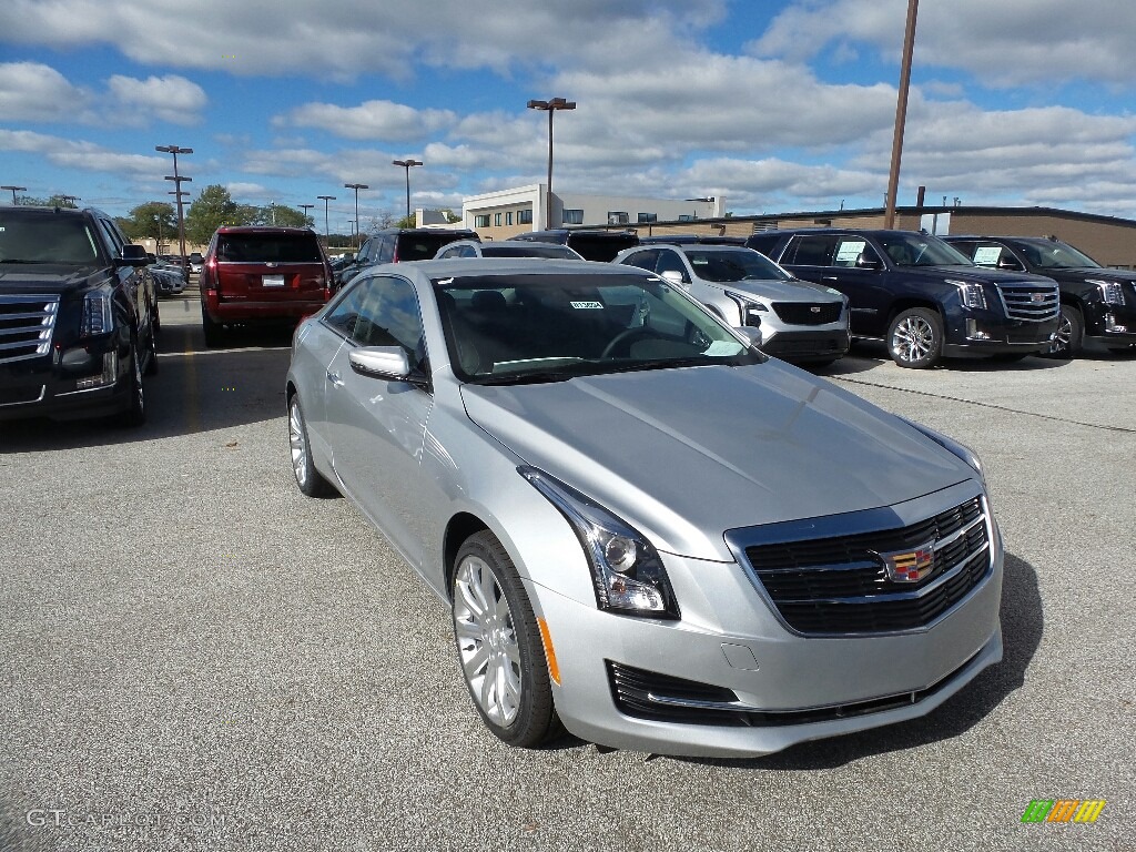 Radiant Silver Metallic 2019 Cadillac ATS AWD Exterior Photo #129992191