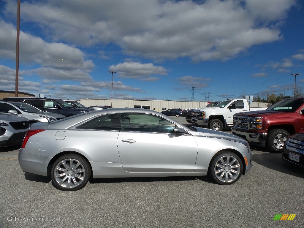 Radiant Silver Metallic 2019 Cadillac ATS AWD Exterior Photo #129992209